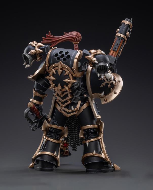Warhammer 40K Black Legion Havocs Champion Brother Slael 1/18 Scale Figure Gallery Image 4