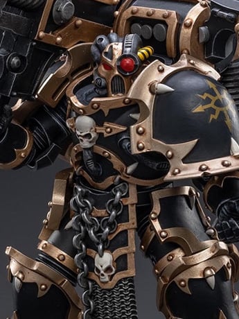 Warhammer 40K Black Legion Havocs Marine 02 1/18 Scale Figure Gallery Image 2