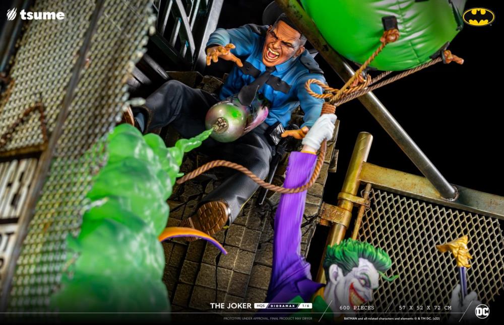 DC Comics HQS Dioramax The Joker 1/6 Scale Limited Edition Statue Gallery Image 17