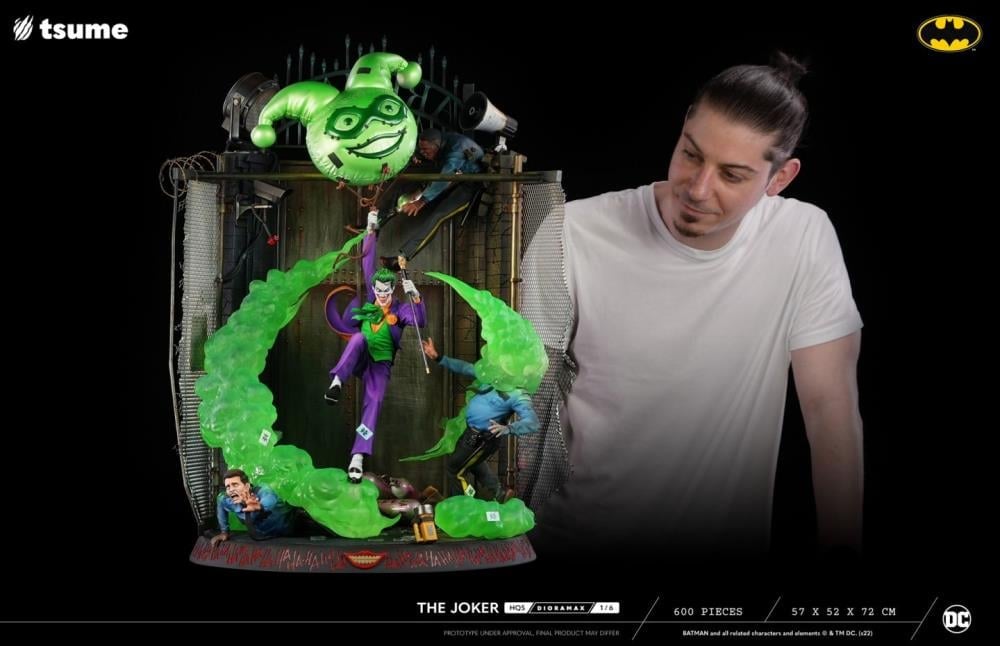 DC Comics HQS Dioramax The Joker 1/6 Scale Limited Edition Statue Gallery Image 25
