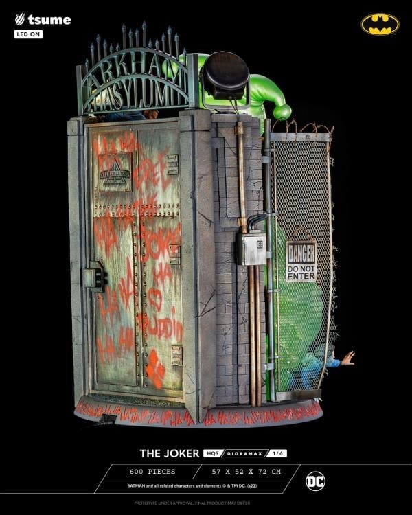 DC Comics HQS Dioramax The Joker 1/6 Scale Limited Edition Statue Gallery Image 7