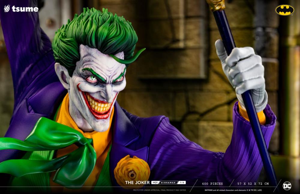 DC Comics HQS Dioramax The Joker 1/6 Scale Limited Edition Statue Gallery Image 26