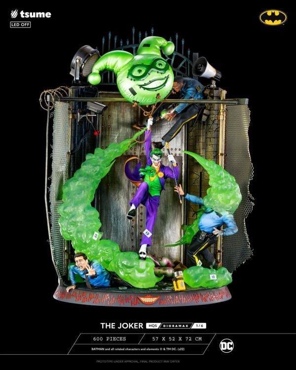 DC Comics HQS Dioramax The Joker 1/6 Scale Limited Edition Statue Gallery Image 12