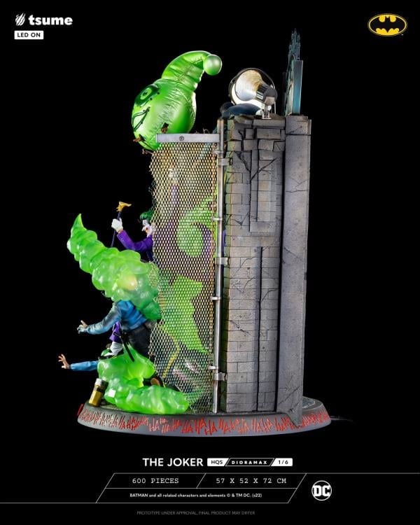 DC Comics HQS Dioramax The Joker 1/6 Scale Limited Edition Statue Gallery Image 11