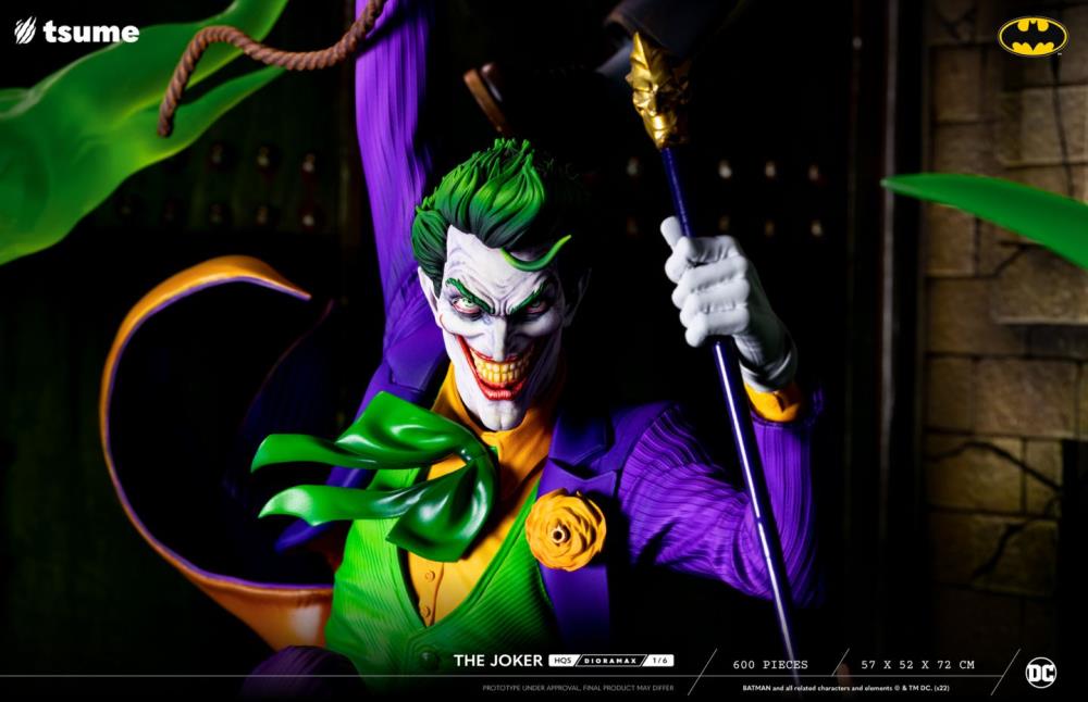 DC Comics HQS Dioramax The Joker 1/6 Scale Limited Edition Statue Gallery Image 24