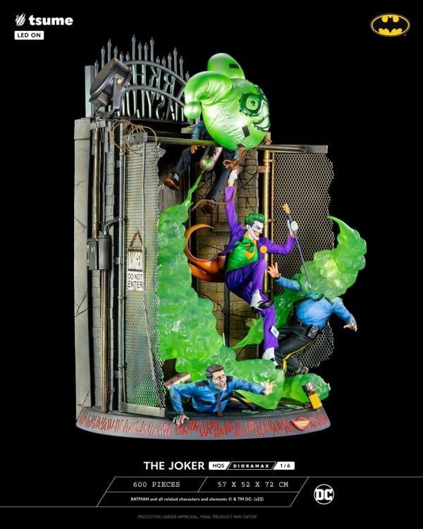 DC Comics HQS Dioramax The Joker 1/6 Scale Limited Edition Statue Gallery Image 4