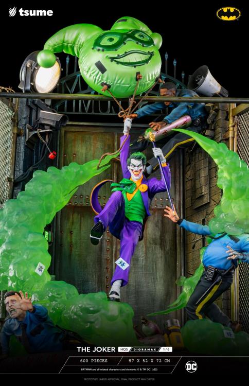 DC Comics HQS Dioramax The Joker 1/6 Scale Limited Edition Statue Gallery Image 3
