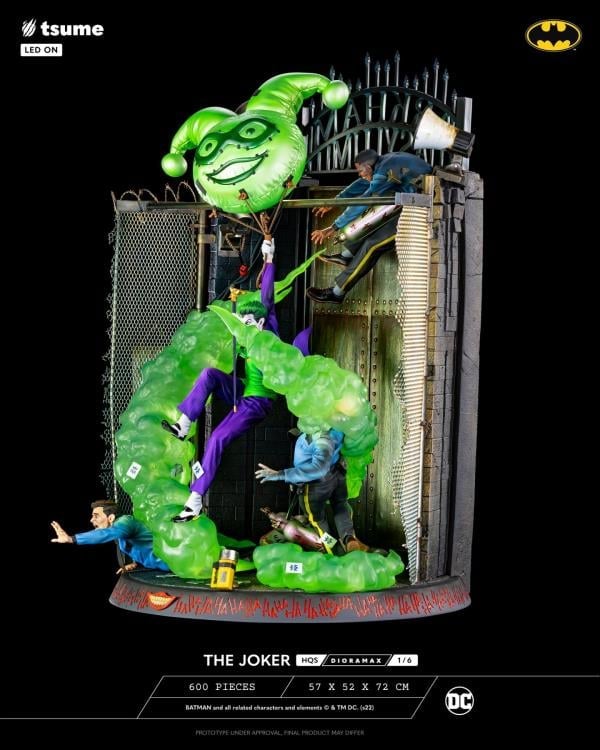 DC Comics HQS Dioramax The Joker 1/6 Scale Limited Edition Statue Gallery Image 10