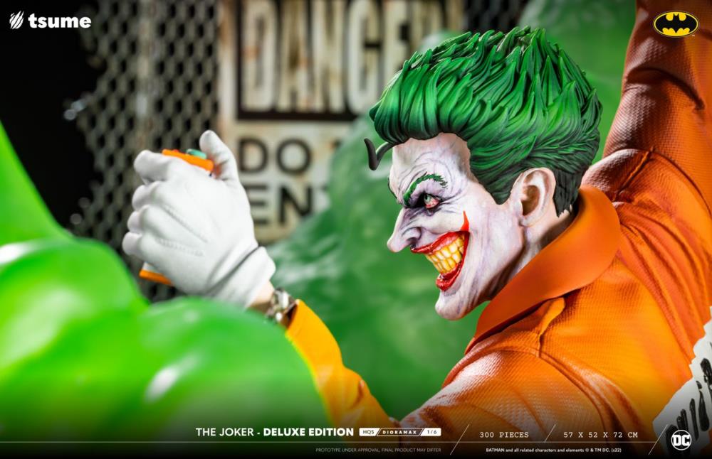 DC Comics HQS Dioramax The Joker Deluxe 1/6 Scale Limited Edition Statue Gallery Image 18