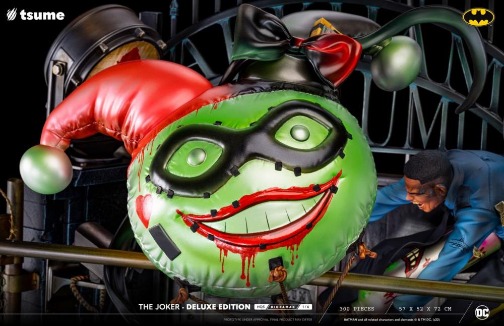 DC Comics HQS Dioramax The Joker Deluxe 1/6 Scale Limited Edition Statue Gallery Image 23
