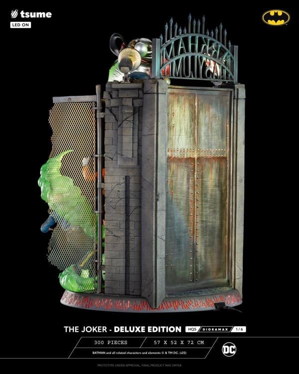 DC Comics HQS Dioramax The Joker Deluxe 1/6 Scale Limited Edition Statue Gallery Image 8