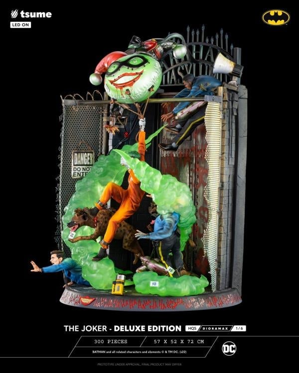 DC Comics HQS Dioramax The Joker Deluxe 1/6 Scale Limited Edition Statue Gallery Image 6