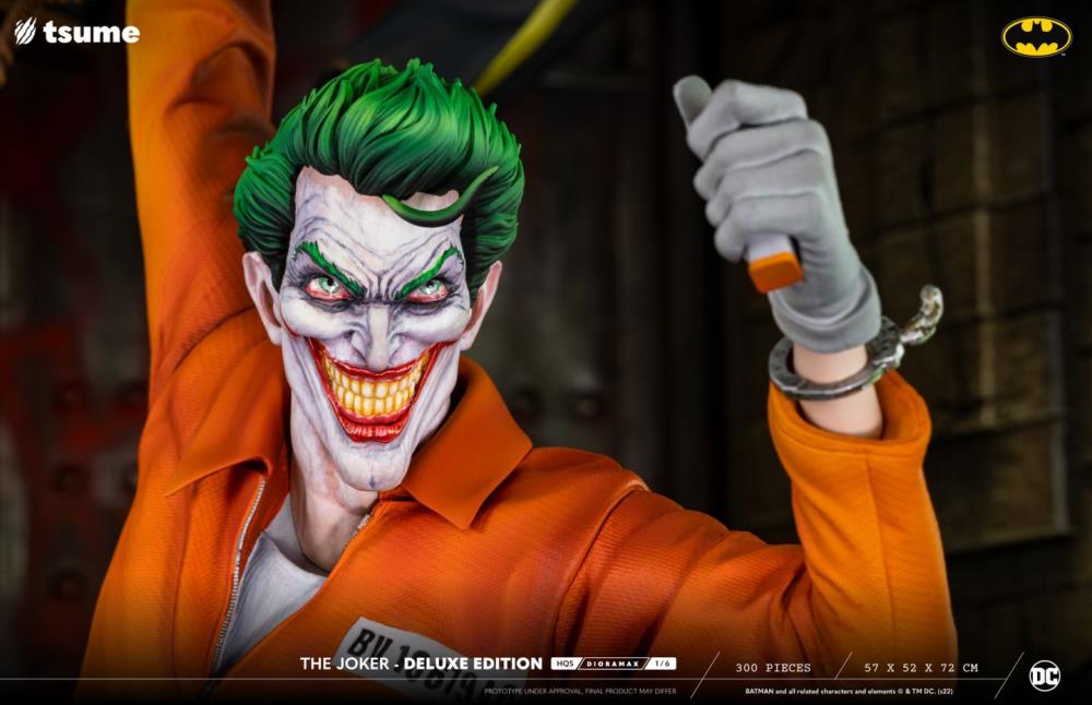 DC Comics HQS Dioramax The Joker Deluxe 1/6 Scale Limited Edition Statue Gallery Image 25