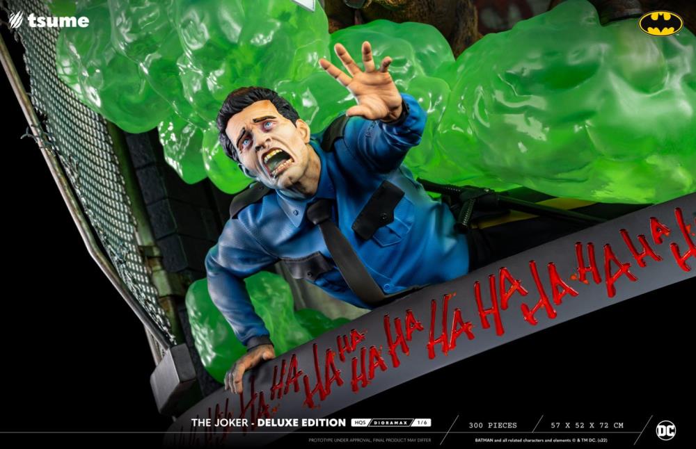 DC Comics HQS Dioramax The Joker Deluxe 1/6 Scale Limited Edition Statue Gallery Image 19