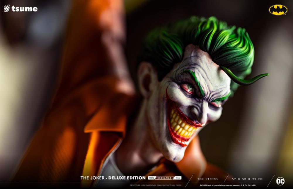 DC Comics HQS Dioramax The Joker Deluxe 1/6 Scale Limited Edition Statue Gallery Image 24