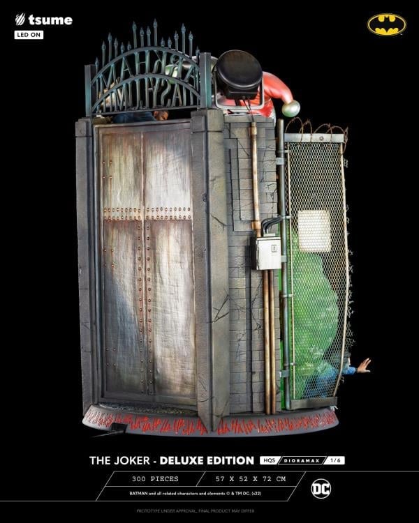 DC Comics HQS Dioramax The Joker Deluxe 1/6 Scale Limited Edition Statue Gallery Image 10