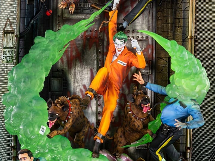 DC Comics HQS Dioramax The Joker Deluxe 1/6 Scale Limited Edition Statue Gallery Image 1