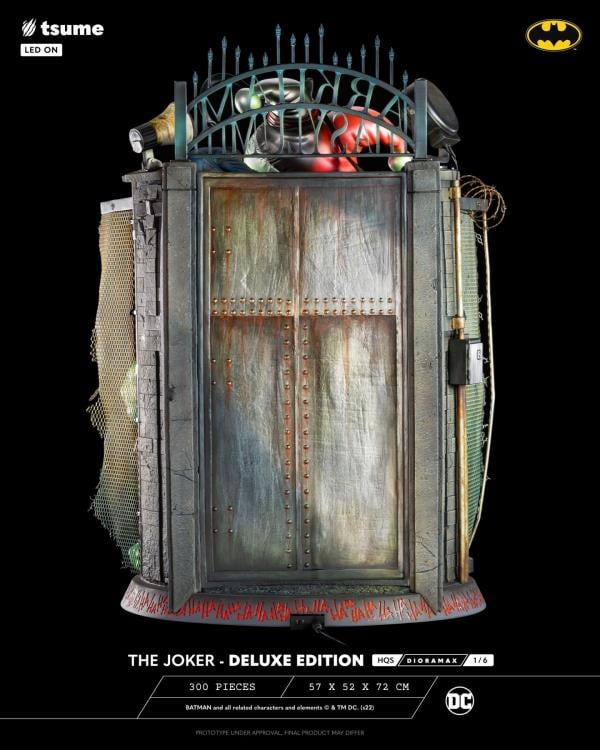 DC Comics HQS Dioramax The Joker Deluxe 1/6 Scale Limited Edition Statue Gallery Image 9