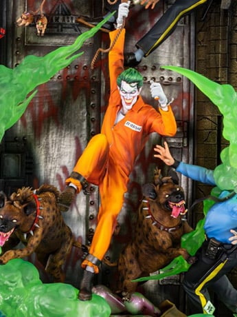 DC Comics HQS Dioramax The Joker Deluxe 1/6 Scale Limited Edition Statue Gallery Image 2