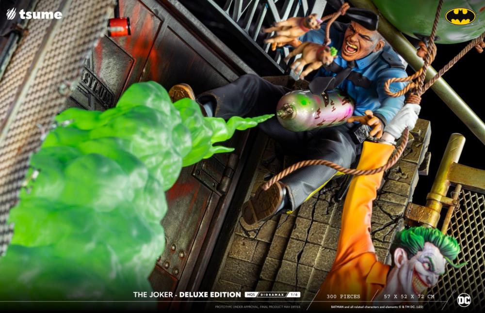 DC Comics HQS Dioramax The Joker Deluxe 1/6 Scale Limited Edition Statue Gallery Image 17
