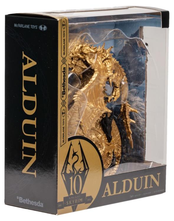 The Elder Scrolls V: Skyrim 10th Anniversary Alduin (Gold Ver.) Limited Edition Figure Gallery Image 5