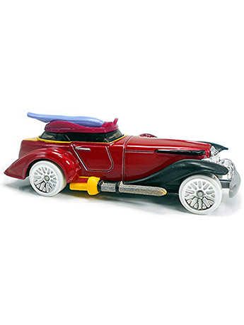 Disney Hot Wheels Character Cars Captain Hook Gallery Image 2