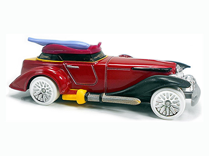 Disney Hot Wheels Character Cars Captain Hook Gallery Image 1
