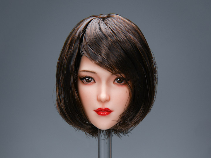 Female Head Sculpt 1/6 Scale Accessory (YMT071A) Gallery Image 1