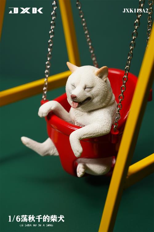 Shiba Inu On A Swing (Ver. B) 1/6 Scale Figure Gallery Image 4