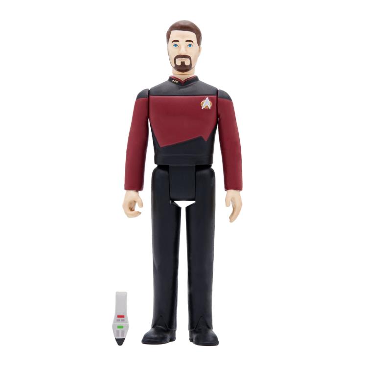 Star Trek: The Next Generation ReAction Commander Riker Figure Gallery Image 3