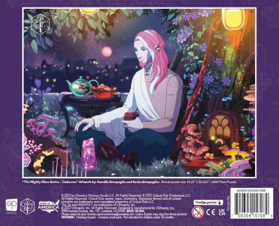 Critical Role The Mighty Vibes Series Caduceus 1000-Piece Puzzle Gallery Image 6