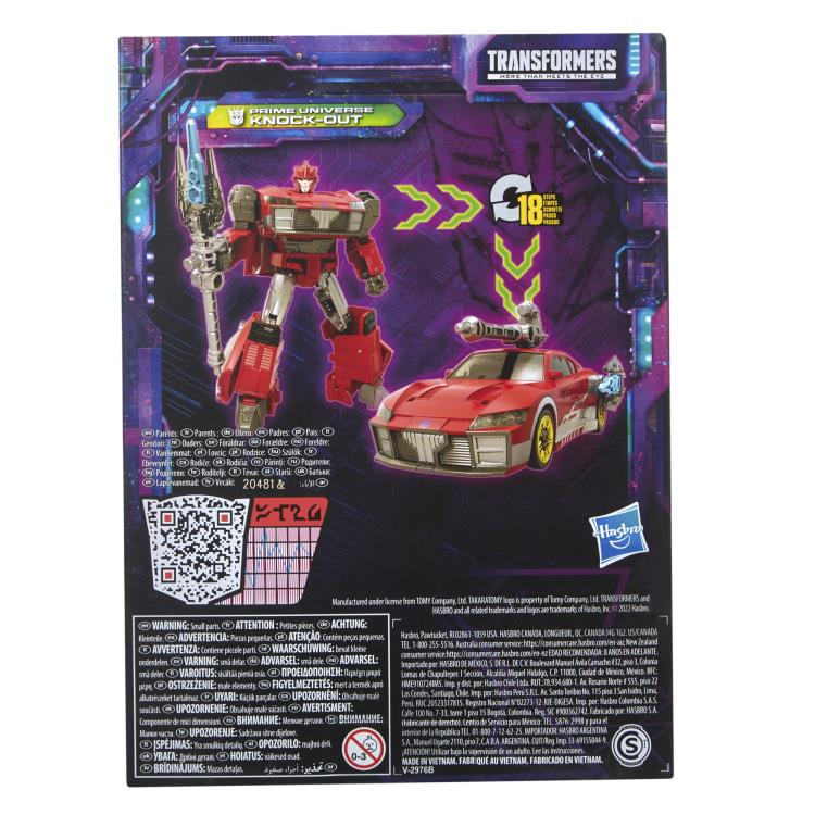 Transformers: Legacy Deluxe Prime Universe Knock Out Gallery Image 13