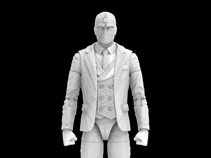 Moon Knight Marvel Legends Mr. Knight Action Figure (Infinity Ultron BAF) Gallery Image 1