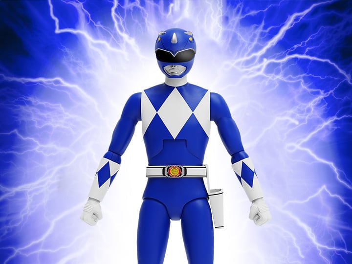 Mighty Morphin Power Rangers ULTIMATES! Blue Ranger Action Figure Gallery Image 1