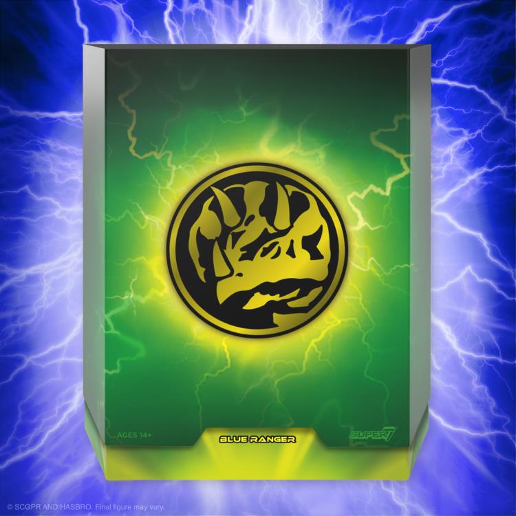 Mighty Morphin Power Rangers ULTIMATES! Blue Ranger Action Figure Gallery Image 6