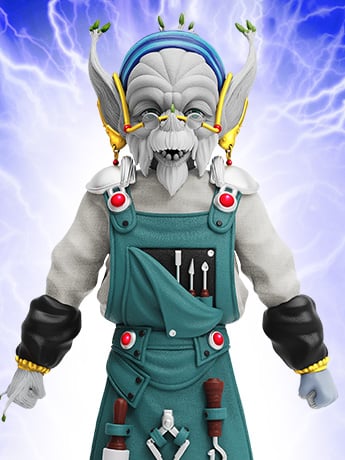 Mighty Morphin Power Rangers ULTIMATES! Finster Action Figure Gallery Image 2