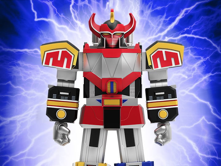 Mighty Morphin Power Rangers ULTIMATES! Dino Megazord Action Figure Gallery Image 1
