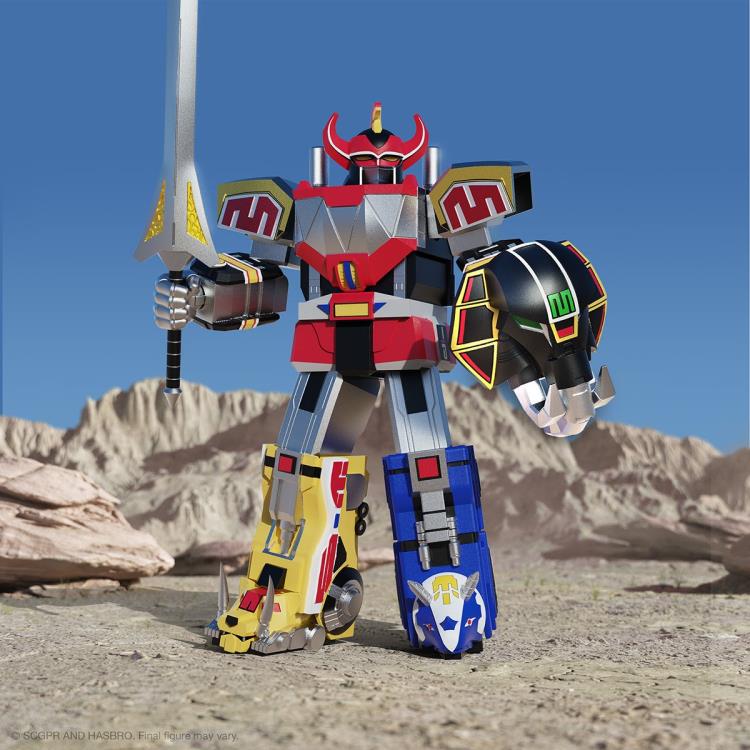 Mighty Morphin Power Rangers ULTIMATES! Dino Megazord Action Figure Gallery Image 3