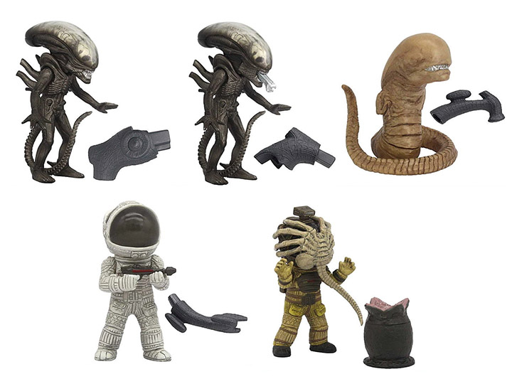 Alien Characters Bag of 10 Random Capsule Toys Gallery Image 1