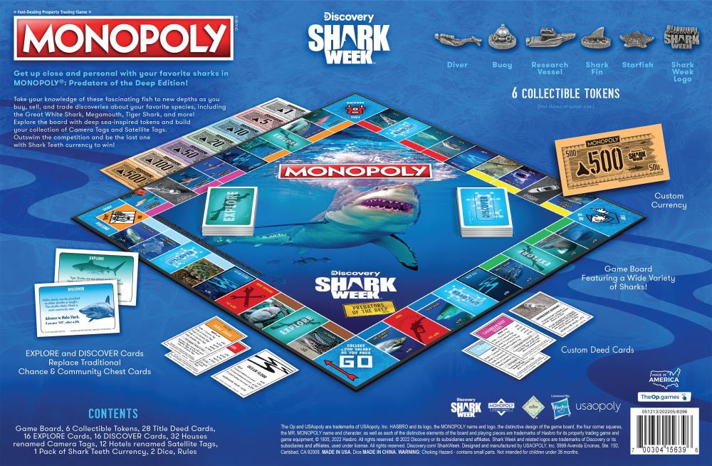 Monopoly: Shark Week Gallery Image 6