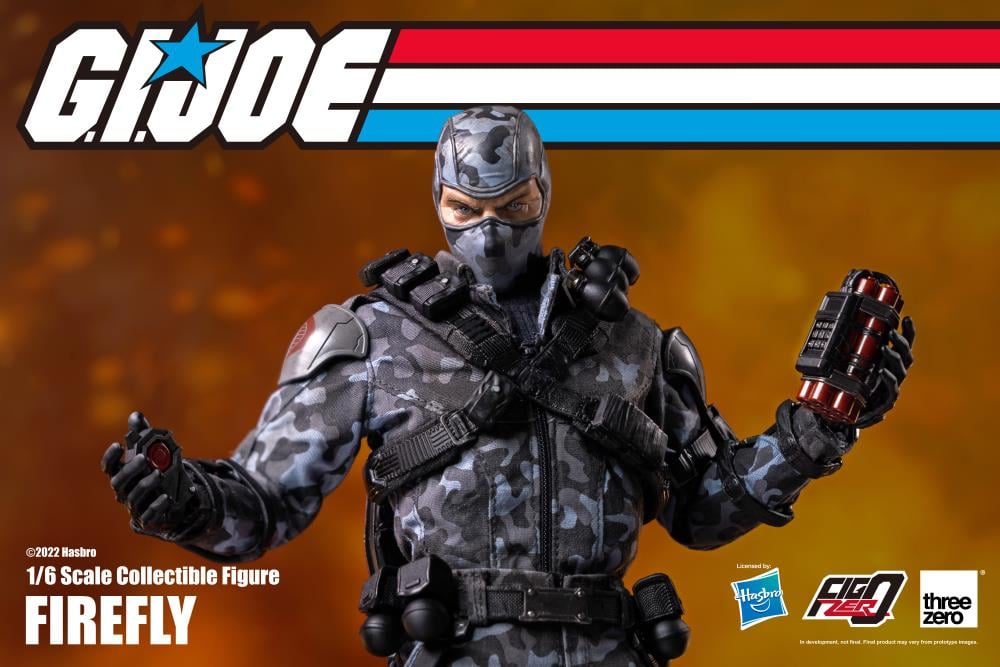 G.I.Joe FigZero Firefly 1/6 Scale Collectible Figure Gallery Image 13
