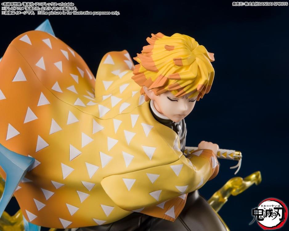 Demon Slayer: Kimetsu no Yaiba FiguartsZERO Zenitsu Agatsuma (Thunder Flash Ver.) Gallery Image 7