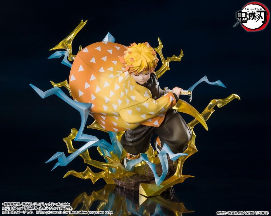 Demon Slayer: Kimetsu no Yaiba FiguartsZERO Zenitsu Agatsuma (Thunder Flash Ver.) Gallery Image 4