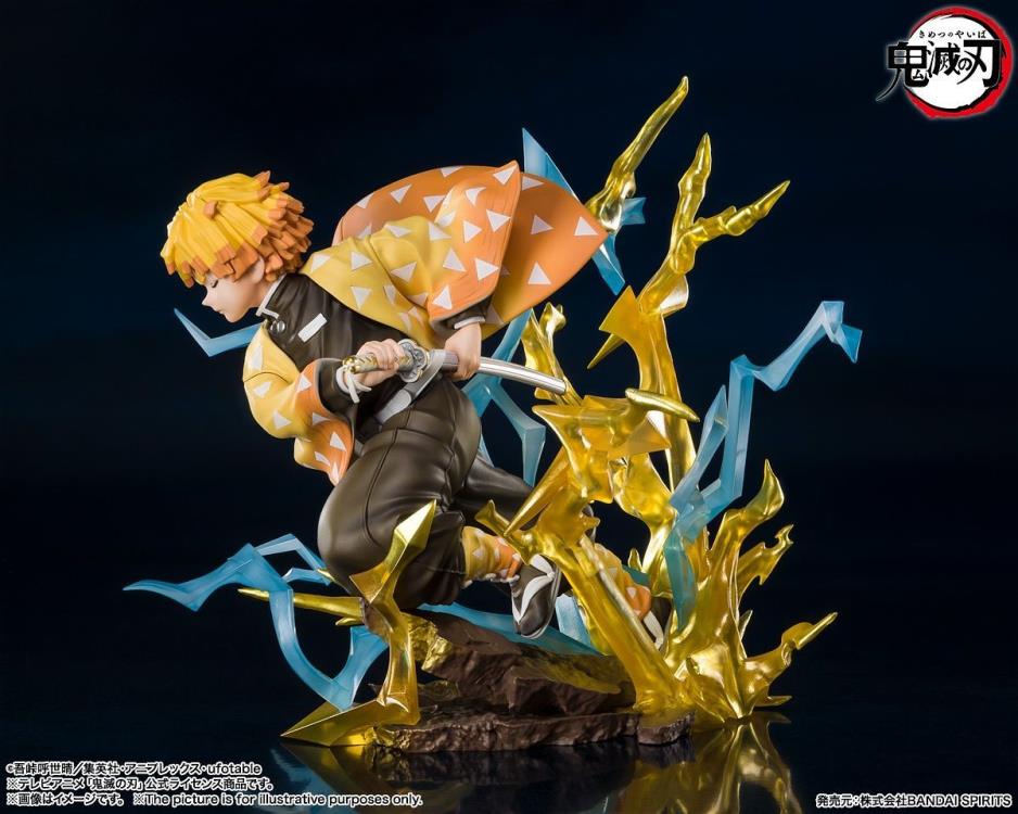 Demon Slayer: Kimetsu no Yaiba FiguartsZERO Zenitsu Agatsuma (Thunder Flash Ver.) Gallery Image 5