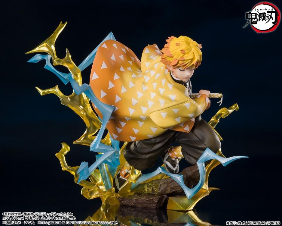 Demon Slayer: Kimetsu no Yaiba FiguartsZERO Zenitsu Agatsuma (Thunder Flash Ver.) Gallery Image 3