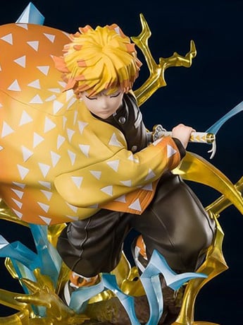 Demon Slayer: Kimetsu no Yaiba FiguartsZERO Zenitsu Agatsuma (Thunder Flash Ver.) Gallery Image 2