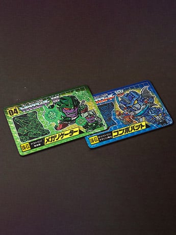 Transformers Beast Wars No.03 Convobat & No.04 Megalligator Set of 2 Limited Edition Character Cards Gallery Image 2