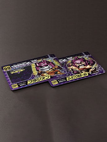 Transformers No.09 Bludgeon & No.10 Stranglehold Set of 2 Limited Edition Character Cards Gallery Image 2