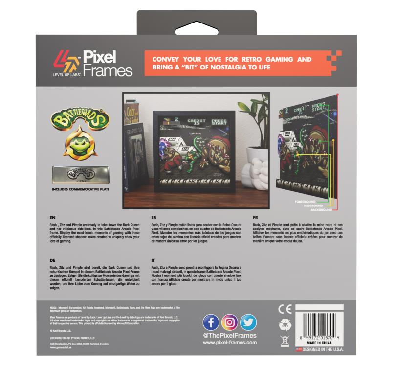 Battletoads Big Bad Boot Pixel Frame (9x9) Gallery Image 9