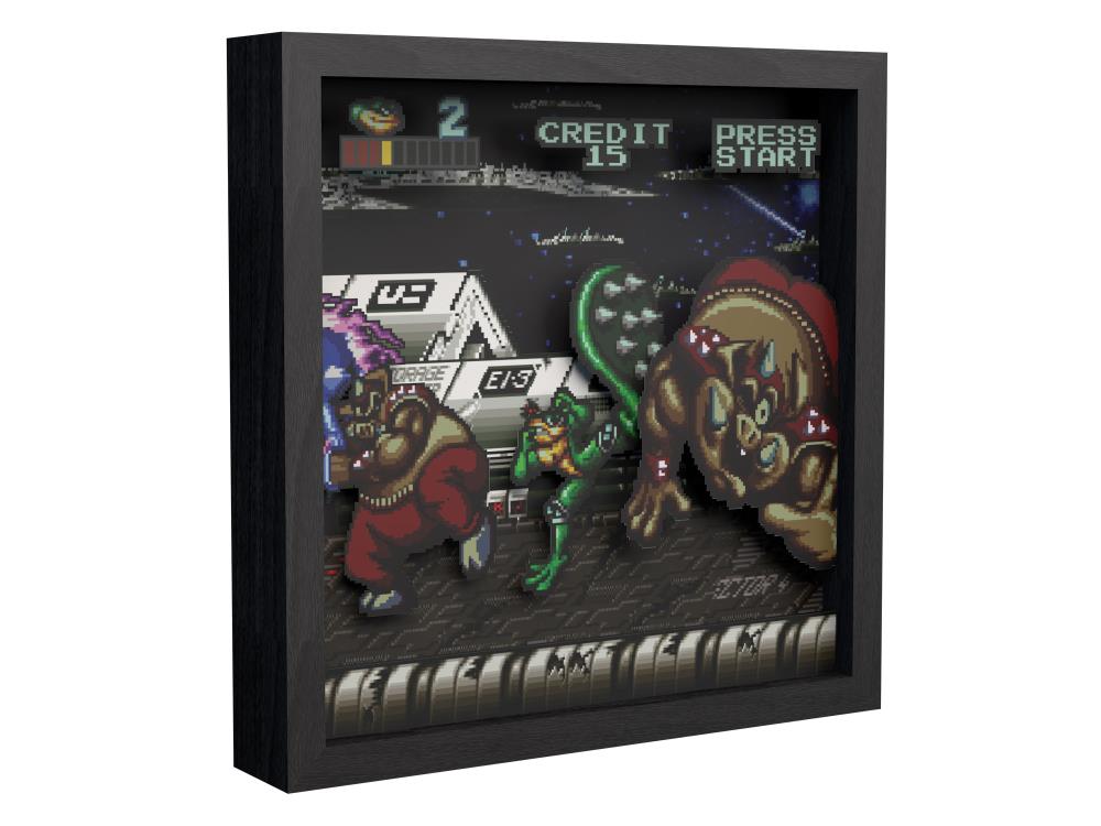 Battletoads Big Bad Boot Pixel Frame (9x9) Gallery Image 5
